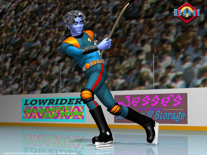 LOWRIDER Storage ReBoot ® & © 2001 Mainframe Entertainment, Inc. All Rights Reserved.