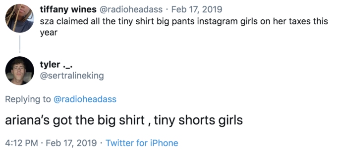 big pants small shirt