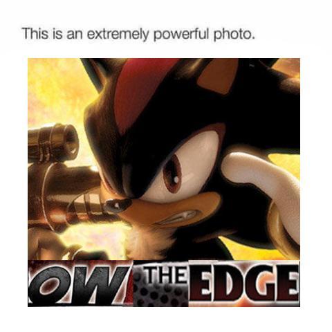 This is an extremely powerful photo. OW THE EDGE