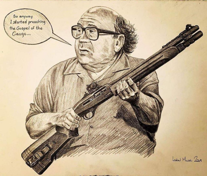 So anyway 1 started preaching the Gospel of the Gauge.