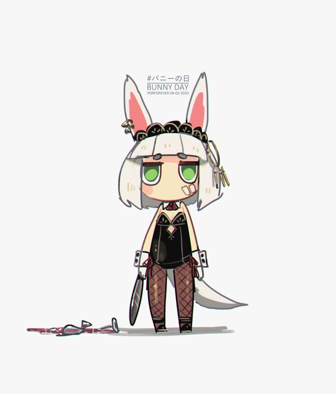 #バニーの日 BUNNY DAY PORFOREVER 08-02-2020