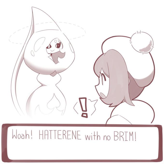 Woah! HATTERENE with no BRIM!