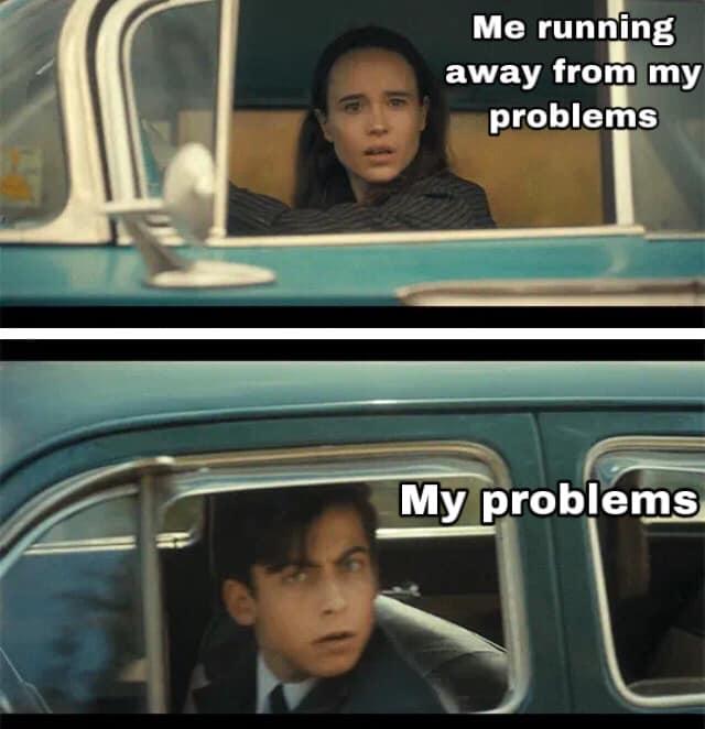 Vanya And Five Drive By Each Other Know Your Meme