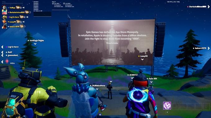 156 IPS L152 16og Dastied Onee Dtd Dited tede ON Packet Lo IN Packat Lo Darkskeitoa8 • Tabtyy 19 4 Duated M 1 U O • Darkskeleton889 18 Log-is-here 14 + LawyN 13 hataro 1970 r Epic Games has defied the App Store Monopoly. In retaliation, Apple is blocking Fortnite from a billion devices. Join the fight to stop 2020 from becoming "1984", • leeKinga Thighs "Froofortnite Log-is-here hakaro1976 + Ruff + gameshed. • LawyFN 44m + GIXDINE • Faze ADL Th3Unknowns
