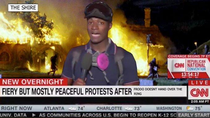 CNN "Fiery But Mostly Peaceful Protests" Parodies | Know Your Meme