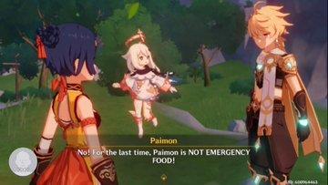 Paimon No! For the last time, Paimon is NOT EMERGENCY FOOD!