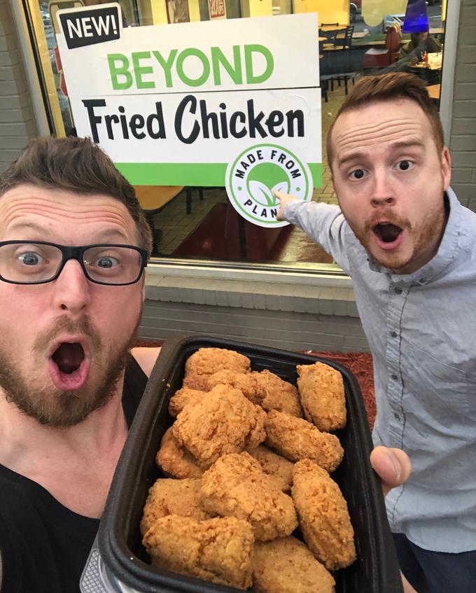 BEYOND Fried Chicken NEW! FROM PLAN MADE Fried chicken KFC Food Dish Fast food Cuisine Fried food Chicken nugget Comfort food