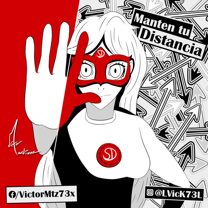 Manten tu Distancia latinee O @LVICK73L O/VictorMtz73x