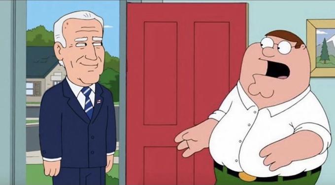 Peter Griffin At The Door / Holy Crap Lois, It's X!