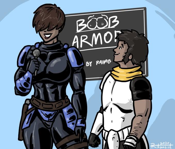 BOOB ARMOF BY RAHAB Ritualist 2020