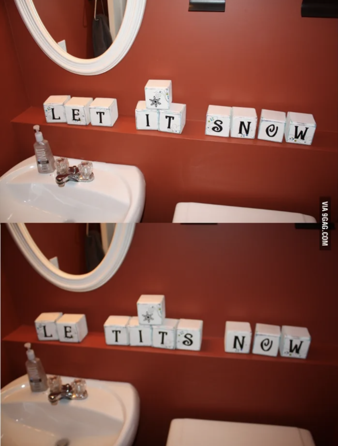 LET IT S NOW LE T--- NO W VIA 9GAG.COM