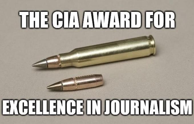 THE CIA AWARD FOR EXCELLENCE IN JOURNALISM