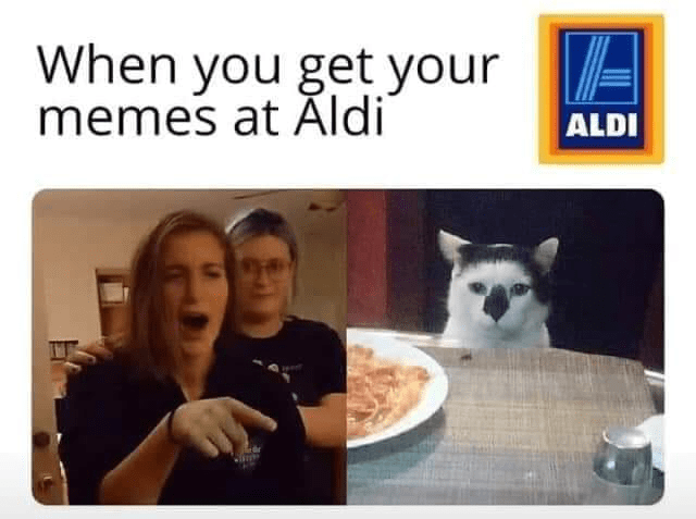 When you get your A memes at Āldi ALDI 29