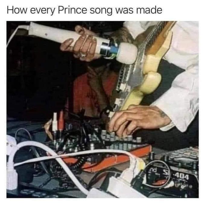 How every Prince song was made nd S-404