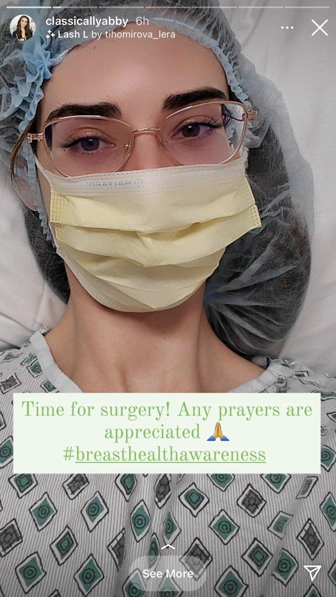 classicallyabby 6h * Lash L by tihomirova_lera Time for surgery! Any prayers are appreciated A #breasthealthawareness See More