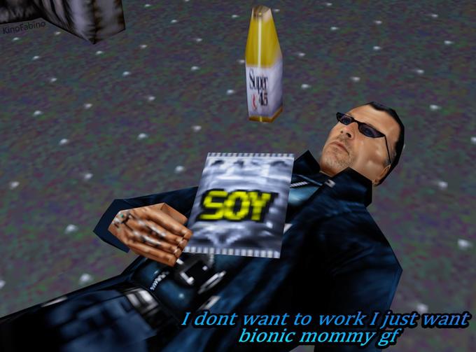 KinoFabino SOY I dont want to work I just want bionic mommy gf