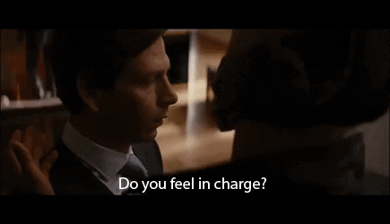 Do you feel in charge?