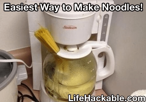 Easiest Way to Make Noodles! Sunbeum LifeHackable.com
