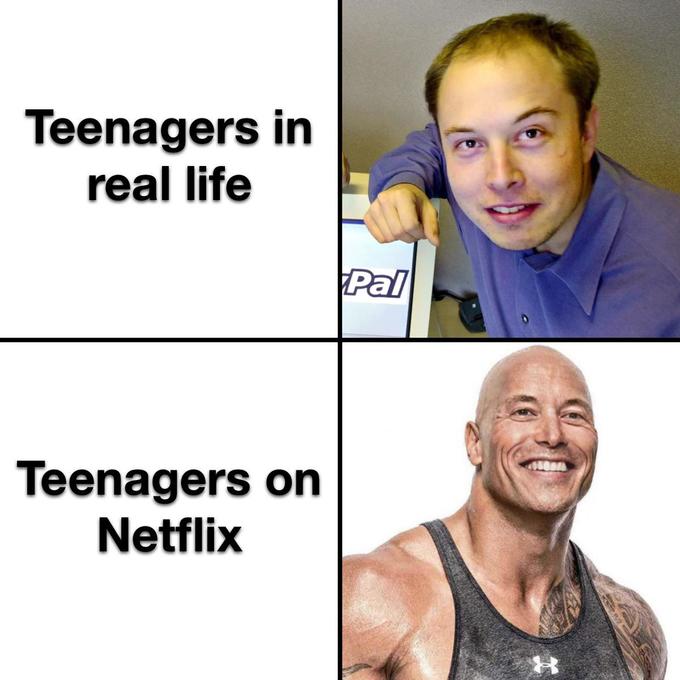 Teenagers in real life Pal Teenagers on Netflix