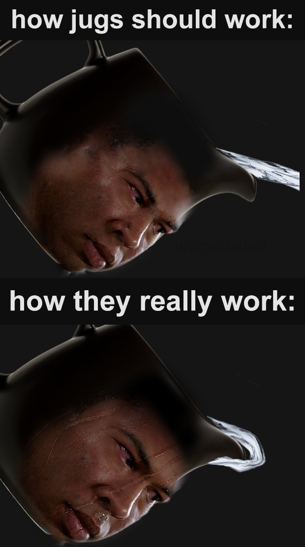 how jugs should work: how they really work: