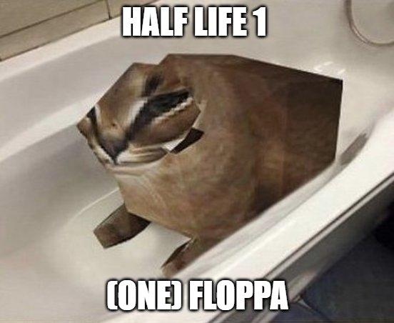 HALF LIFE 1 CONE) FLOPPA