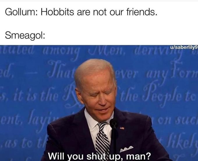 Gollum: Hobbits are not our friends. Smeagol: uted among Men, dertyi%eaberlys d,- That 5, it is the R ent, layir ever any Torn the Peceple to on suc as to th likele Will you shut up, man?