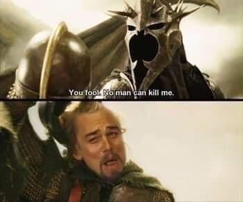 You tool No man can kill me.