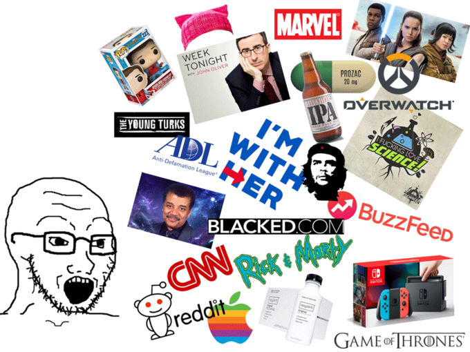 MARVEL WEEK TONIGHT w JOHN OLIVER PROZAC 20 mg PA I'M I'M WITHM BuzzFeeD ADL HER OVERWATCH' IFUCKING LOVE SCIENCE! YOUNG TURKS Anti-Defamation League" BLACKED.COM SITCH eddh saylent GAME OF THRONES