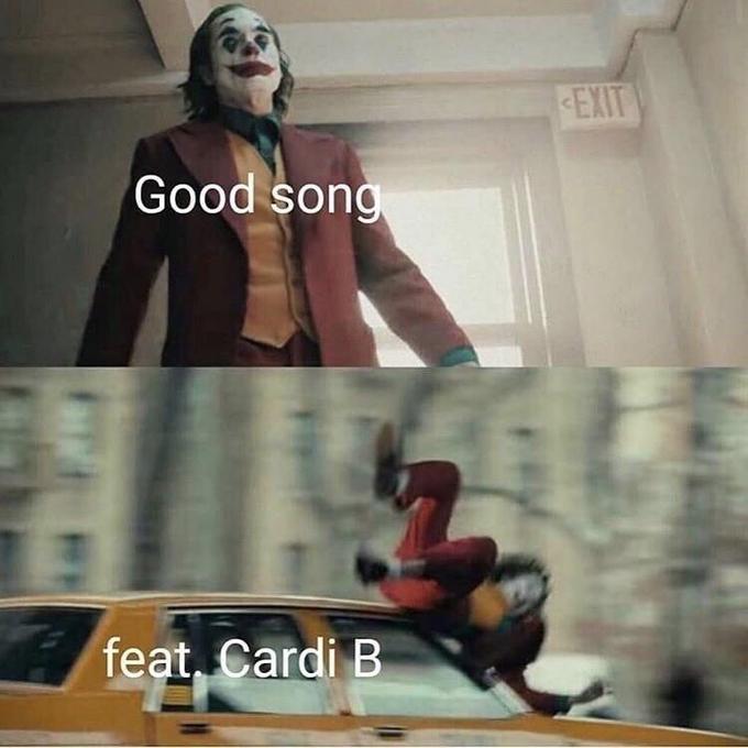 EXIT Good song feat, Cardi B