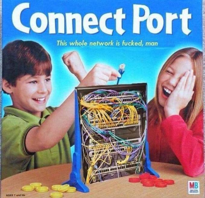 Connect Port This whole network is f-----, man 80 MB LTON BEADLEY AGES 7 and Up
