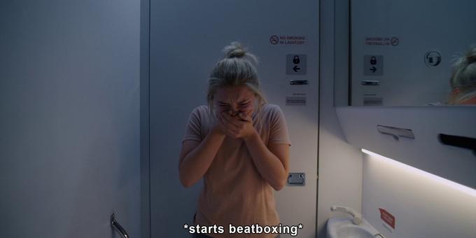 DMINOME OM YROTAVAJ WI NO SMOKING IN LAVATORY -> HERIE *starts beatboxing*