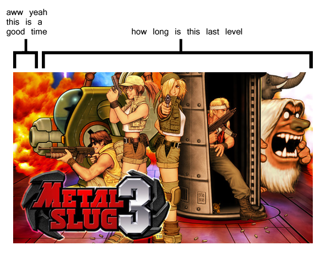 aww yeah this is a good time how long is this last level METAL 50 SLUG TM