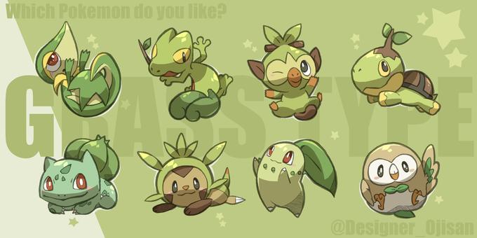 Which Pokemon do you like? @Designer_Ojisan