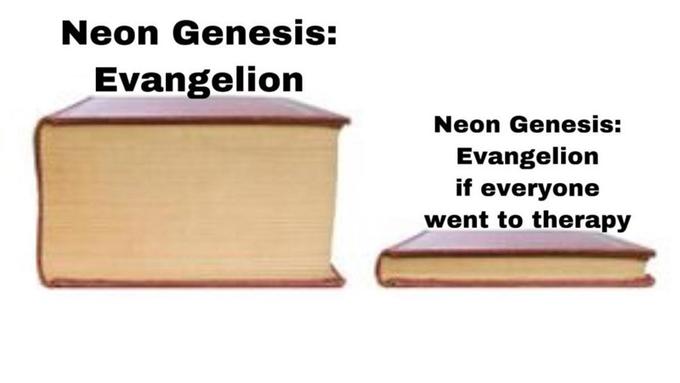 Neon Genesis: Evangelion Neon Genesis: Evangelion if everyone went to therapy