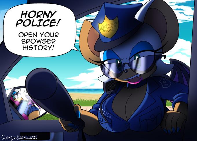 HORNY POLICE! HORNY POLice OPEN YOUR BROWSER HISTORY! LICE Criegasunburst