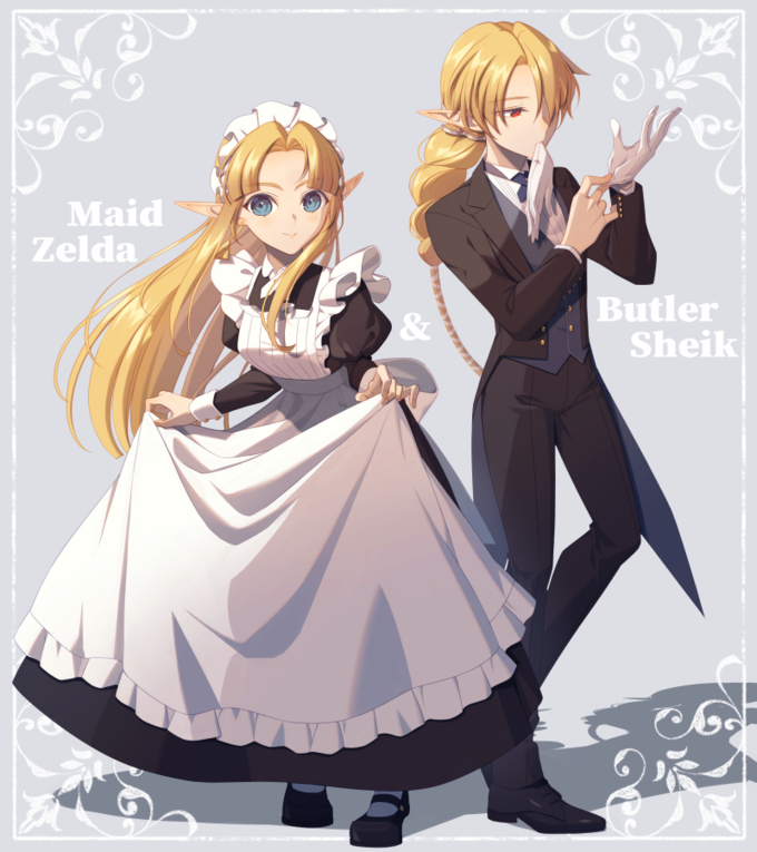 Maid Zelda Butler Sheik &