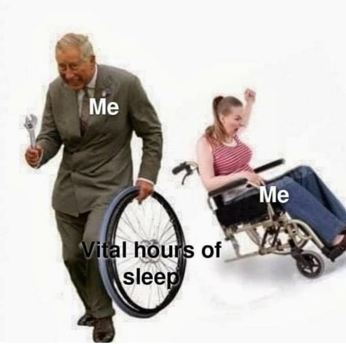 Me Ме Vital hours of sleep