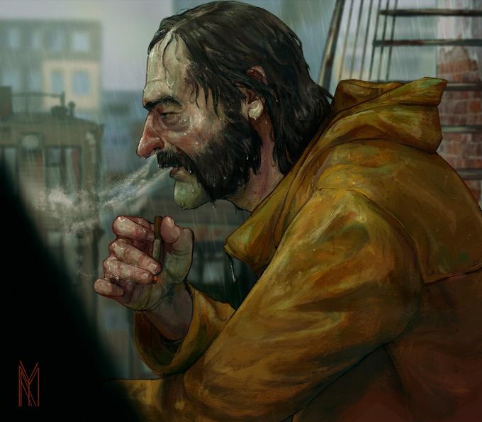 Sad Rain Hours by YanMayFire Disco Elysium Know Your Meme