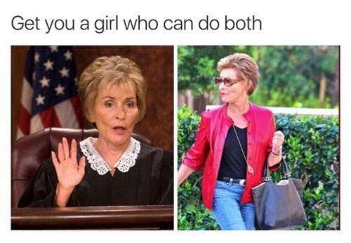 Get you a girl who can do both