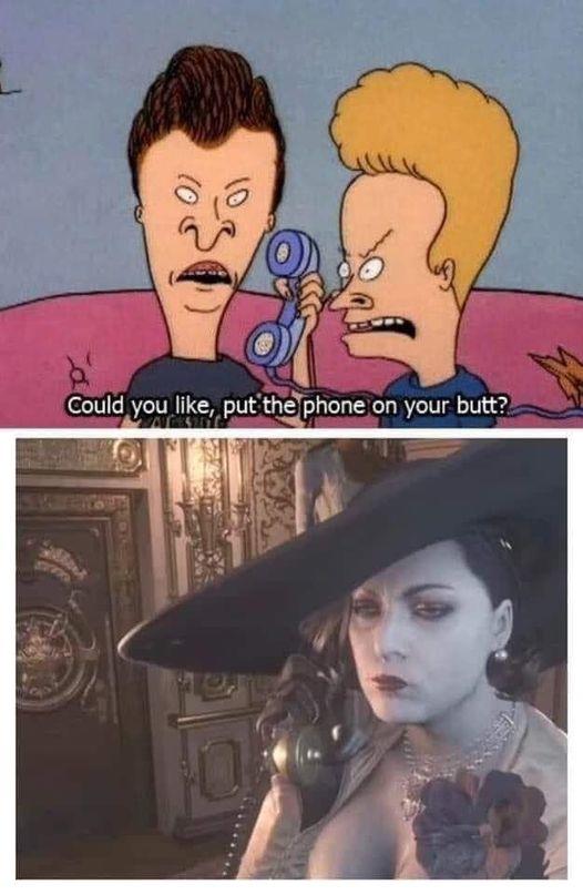 Could you like, put the phone on your butt? Joit