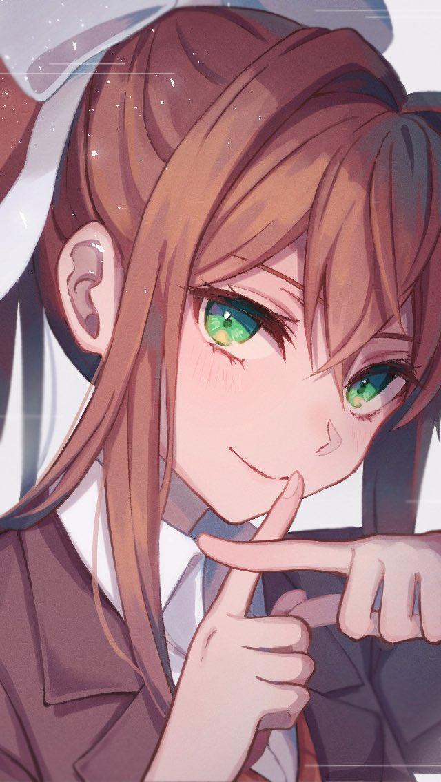 Pin de The Yuri Theorist em Just Monika  Personagens de anime, Doki doki  anime, Doki