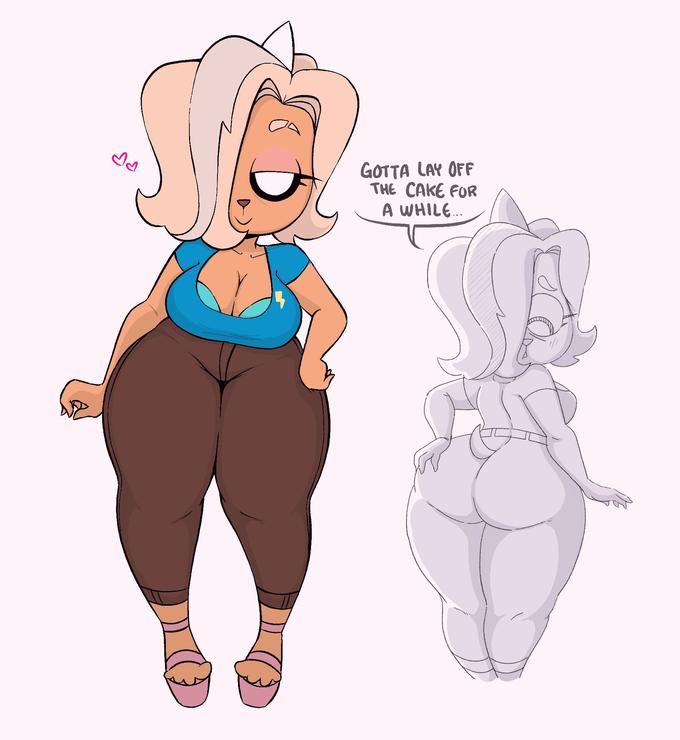 GOTTA LAY OFF THE CAKE FOR A WHILE.