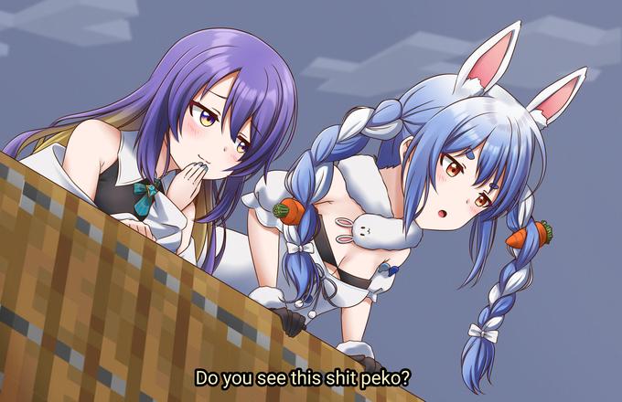 Do you see this s--- peko?