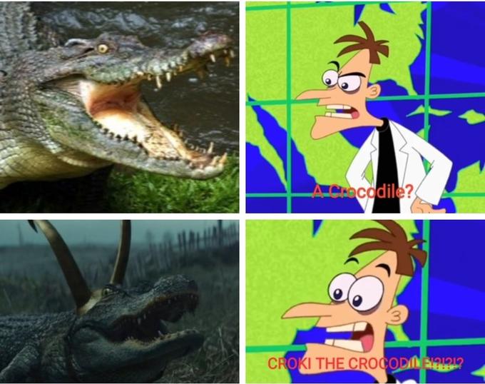 A Crecodile? CROKI THE CROCODINB211?