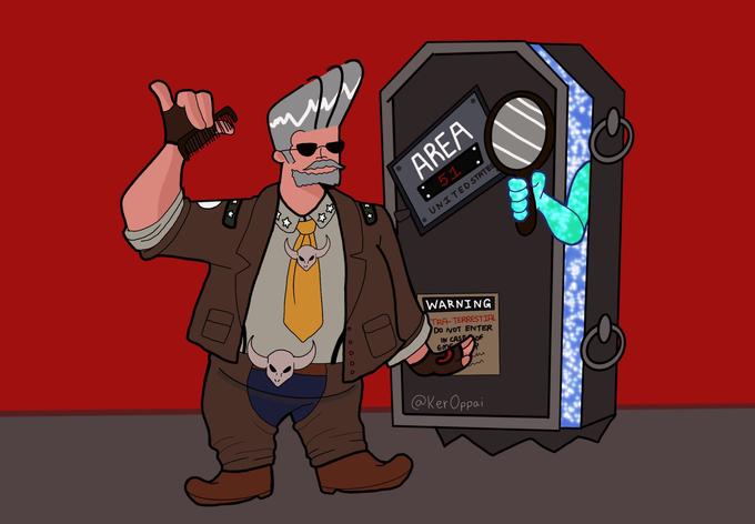 AREA 51 UNITEDSTATES |WARNING TRA-TERRESTIAL DO NOT ENTER IN CASEOF EM @Ker Oppai