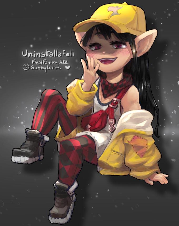 Uninstallafll Final Fantasy XIV © Gabbybites v