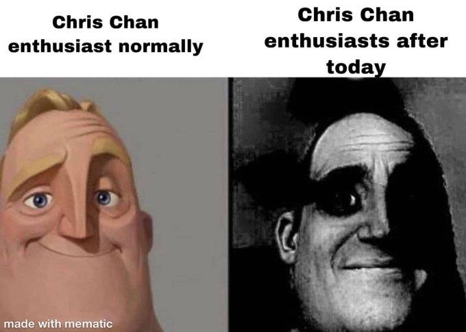 Chris Chan Chris Chan enthusiast normally enthusiasts after today made with mematic