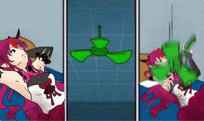 This image was brought to you by the Ceiling Fan Appreciation Association