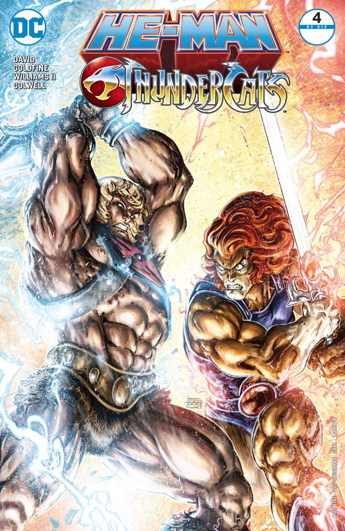 HE MAN 4 DC OF SIX DAVID GOLDFINE WILLIAMS II COLWELL TM FkEDDIE E. WILLJAMS I. RATED T TEEN DCCOMICS.COM MAR 2017