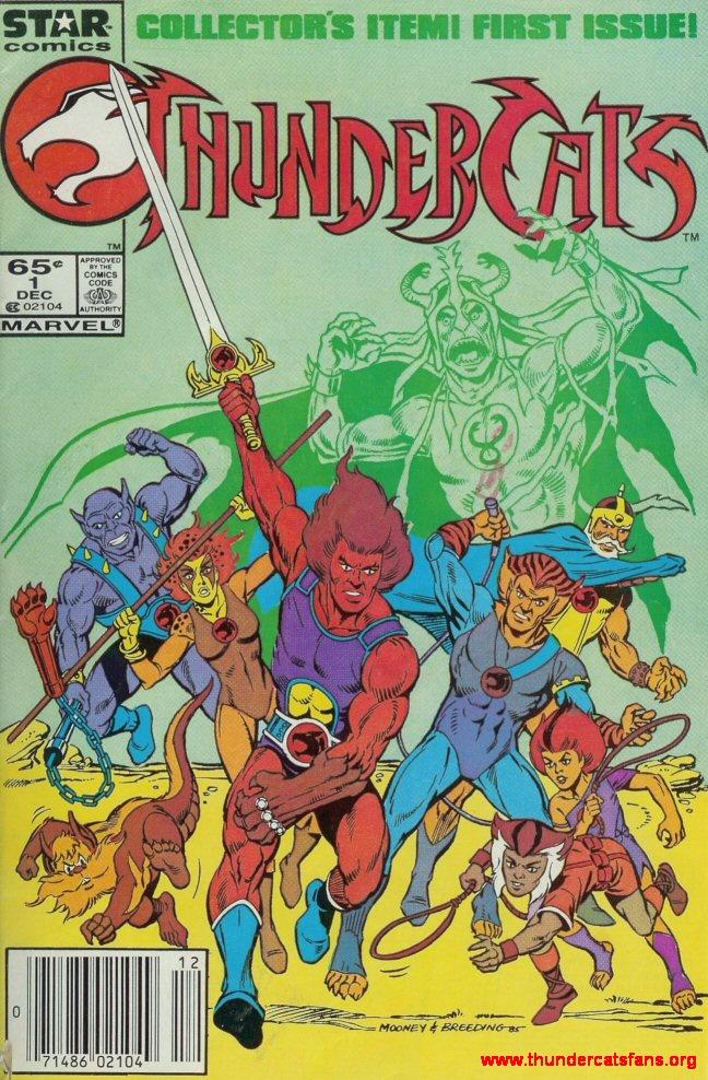 STAR COLLECTOR'S ITEMI FIRST ISSUE! comics RANDERCHT'S 65 1. APPROVED BY THE COMICS CODE DEC € 02104 AUTHORITY MARVEL® MOONEY 4 BREEDING as 71486 02104 www.thundercatsfans.org